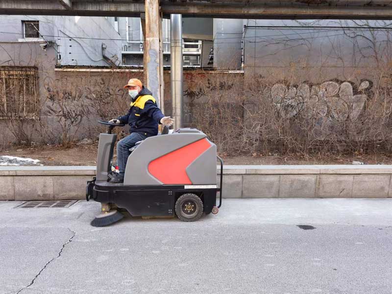 北京798藝術區使用揚子掃地機后，持續采購！